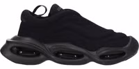 Black Fabric Chunky Sneakers 1