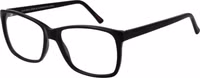 Black Acetate Glasses (Frames) 1