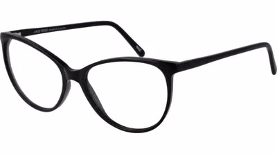 Black Acetate Glasses (Frames)