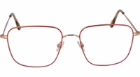 Red Metal Glasses (Frames) 2