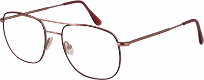 Burgundy Metal Glasses (Frames)