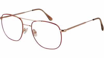 Red Metal Glasses (Frames)