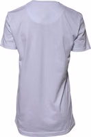 White Cotton Goodluck 2023 Crew Neck T-shirt 1