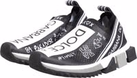 Black White Sorrento Low Top Sneakers Shoes 3