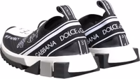 Black White Sorrento Low Top Sneakers Shoes 4