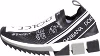 Black White Sorrento Low Top Sneakers Shoes 5