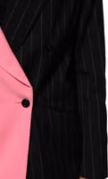 Multicolor Patchwork Embellished Coat Jacket 5