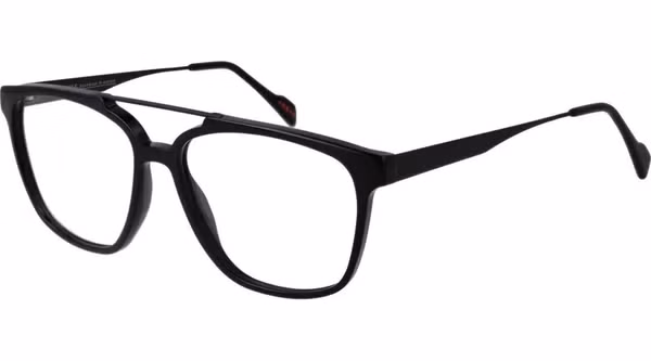 Black Metal Glasses (Frames)