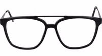 Black Metal Glasses (Frames) 2