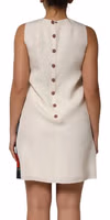Multicolor Crystal Embellished Mini Dress 3