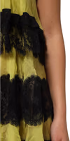 Yellow Black Babydoll Chemise Lingerie Dress 5