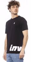 Black Cotton Men T-Shirt 2