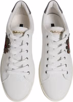 White Sacred Heart Men Low Top Sneakers Shoes 2