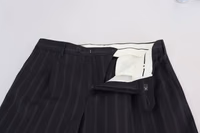 Gray Wool Blend Formal Trousers Pants 2