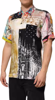Multicolor Printed Button Down Casual Shirt 2