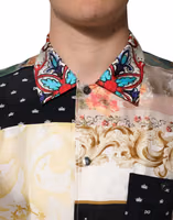 Multicolor Printed Button Down Casual Shirt 4