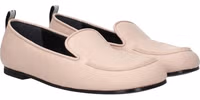 Pink Leather Slip-On Loafers 2