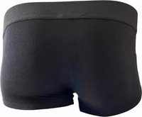 Black Cotton Men Boxer 2