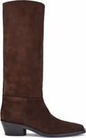 Brown Calf Leather Bos Taurus Ankle Boots 1