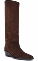 Brown Calf Leather Bos Taurus Ankle Boots 2