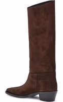 Brown Calf Leather Bos Taurus Ankle Boots 3
