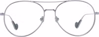 Gray Metal Glasses (Frames) 2