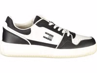 Black Polyurethane Men Sneaker 1