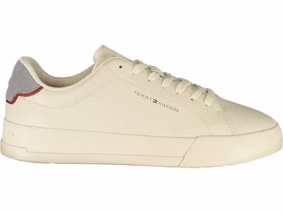 Beige Polyurethane Men Sneaker