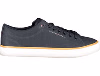 Blue Polyester Men Sneaker 1
