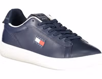 Blue Polyurethane Men Sneaker 2
