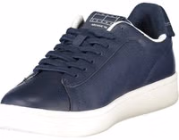 Blue Polyurethane Men Sneaker 3