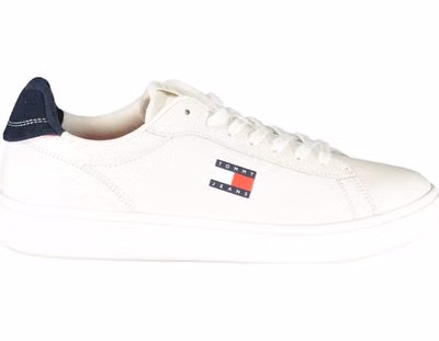 Bianco Poliuretano Men Sneaker
