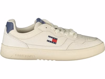 Bianco Polyurethane Men Sneaker