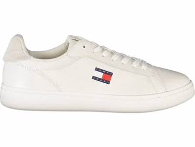 Bianco Polyurethane Men Sneaker
