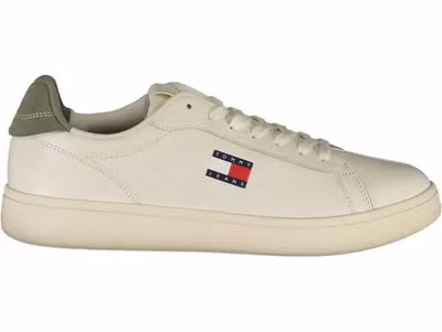 Bianco Polyurethane Men Sneaker