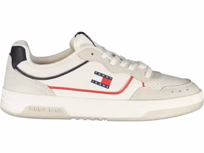 Bianco Poliuretano Uomo Sneaker