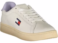 White Polyurethane Women Sneaker 2