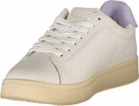 White Polyurethane Women Sneaker 3