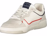 Bianco Poliuretano Uomo Sneaker 3