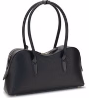 Black Polyester Shoulder Bag 3