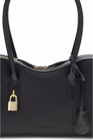 Black Polyester Shoulder Bag 4