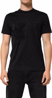 Black Cotton Embroidered DG Logo Pocket T-shirt 1