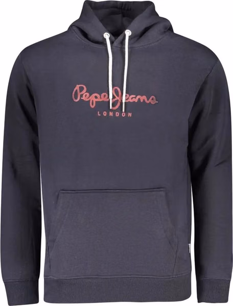Blue Cotton Men's Sweatshirt