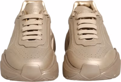Gold Leather Daymaster Women Sneaker Shoes