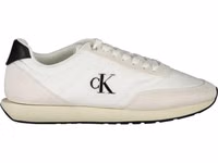 White Polyester Men Sneaker 1