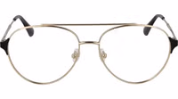 Gold Metal Glasses (Frames) 2