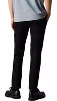Black Recycled Cotton Chino Pants 3
