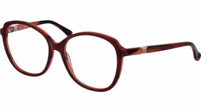 Burgundy Plastic Glasses (Frames)