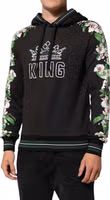KING Black Orchid Floral Crown Logo Hoodie Sweater 2