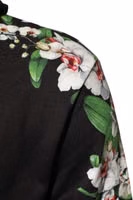 KING Black Orchid Floral Crown Logo Hoodie Sweater 5